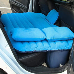 Colchón Inflable con inflador y 2 almohadas para carro multifuncional