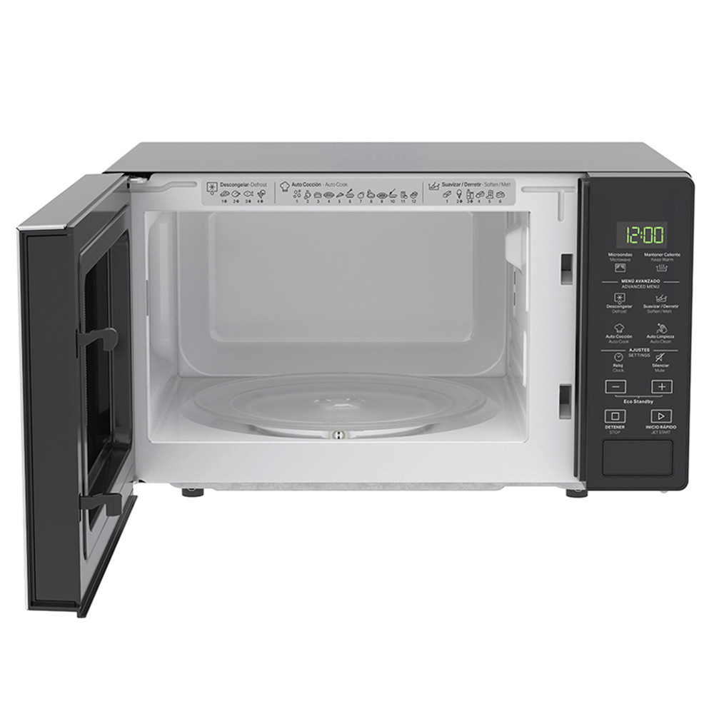 Microondas Whirlpool 20lt Negro - Capacidad 20 Litros WM1807B