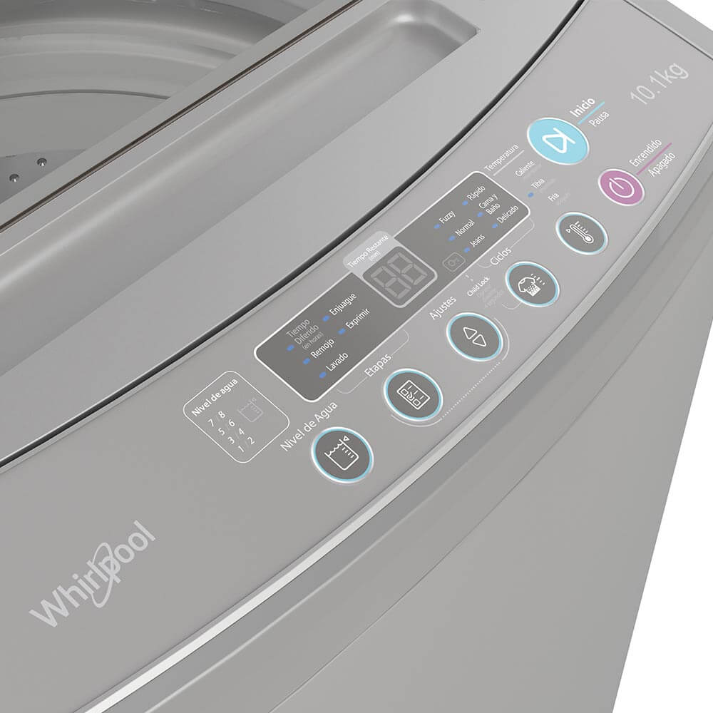 Lavadora WHIRLPOOL Carga Superior 12 Kilogramos WWI12ASHLS Gris