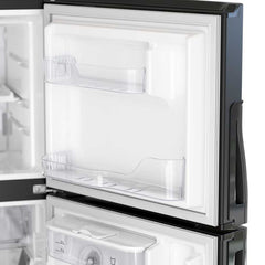 Nevera WHIRLPOOL Xpert Flow No Frost Congelador Superior 305 Litros WRW32CKTMB Negro