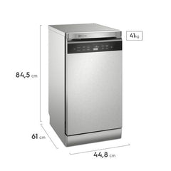 Lavavajillas ELECTROLUX 50 piezas EHFE10T6MSBUS Plateado