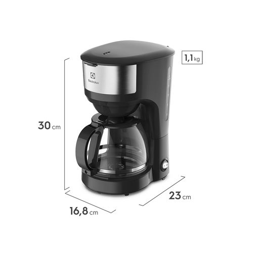 Cafetera  Efficient  800W Negro Electrolux