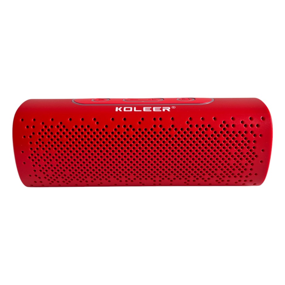 Parlante Bluetooth Koleer S819 Portátil 10W con Luces LED diseño metálico