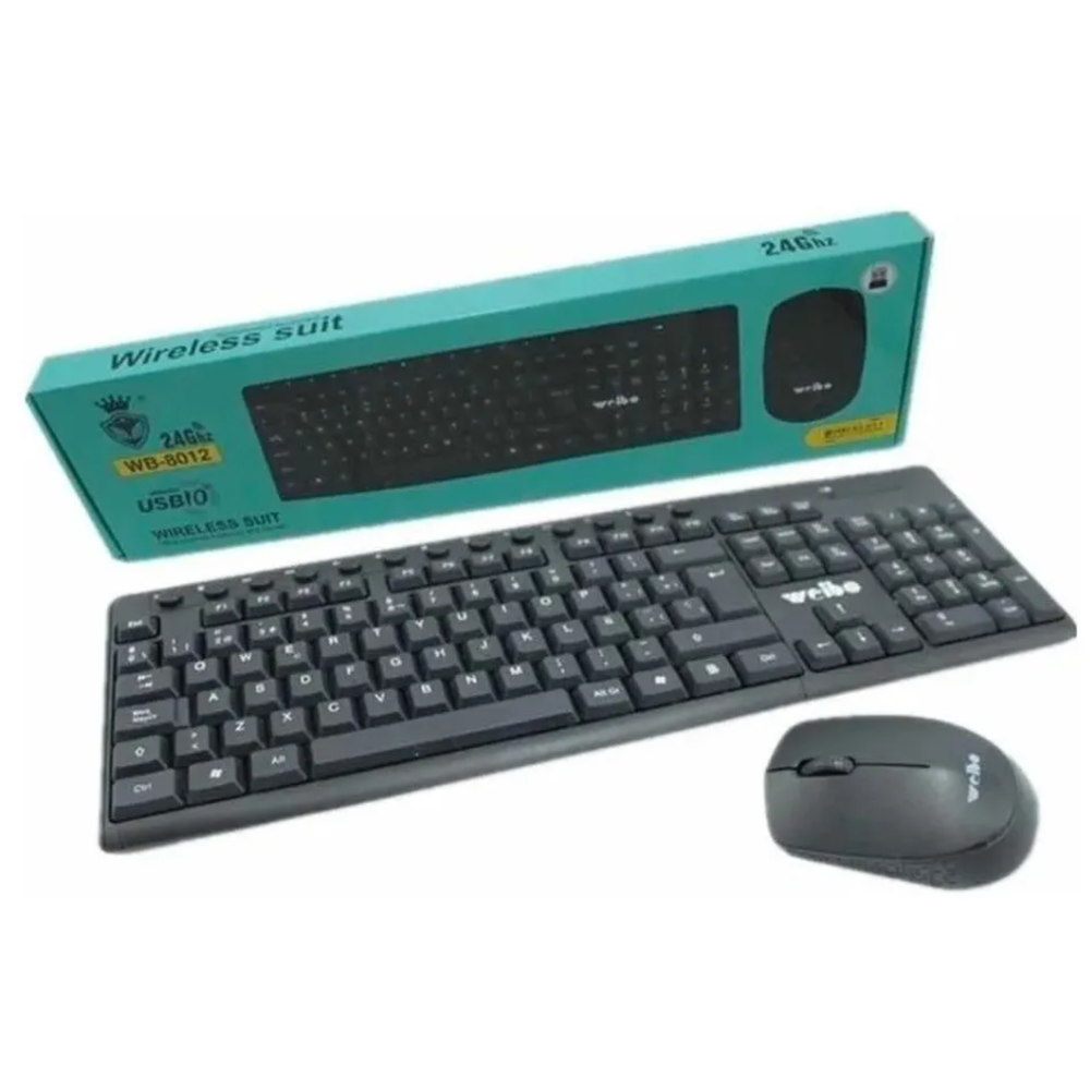 Combo teclado y mouse numérico inalámbrico Weibo