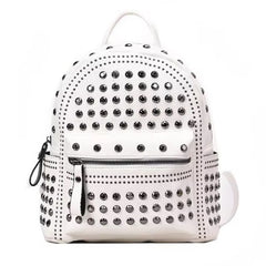 Bolso morral de dama con taches pequeño