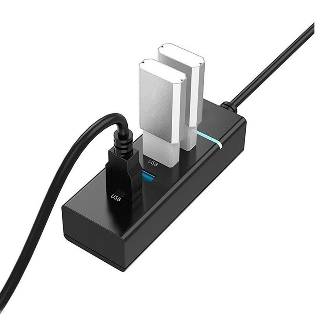 Multipuerto USB 4 puestos en 1 con indicador LED