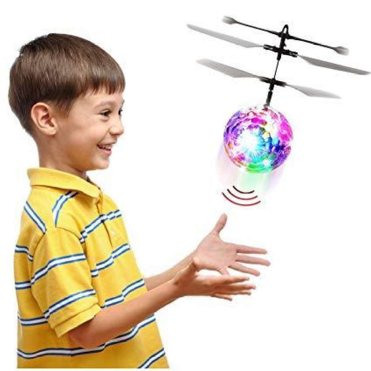 Drone juguete con luces bola voladora para niños y niñas