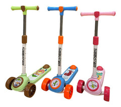 Patineta Infantil QKY116 con Luces y sonidos Ideal para Niños de 3-7 Años