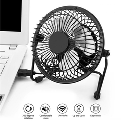 Mini ventilador USB para escritorio carro o habitación