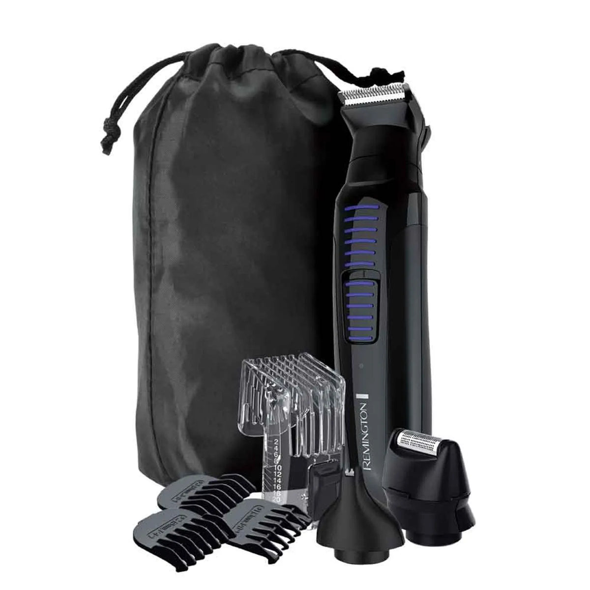 Kit de corte Remington Todo en 1 por 11 piezasPG6125-F Negro