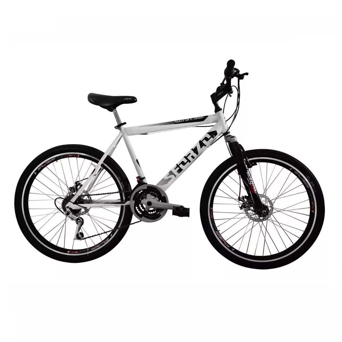 Bicicleta Sforzo Rin 27.5 Suspensión 18 Cambios Color Blanco