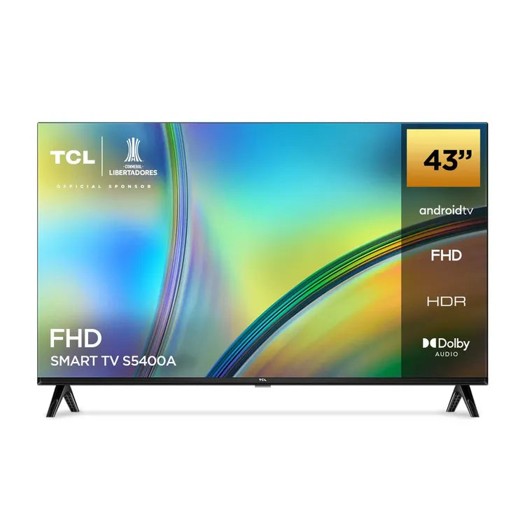 TELEVISOR TCL 43" Pulgadas 109 cm 43S5400A FHD LED Smart TV Android