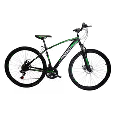 Bicicleta Profit Aspen 8 Velocidades Rin 29 Color Negro/verde Tamaño Del Marco M