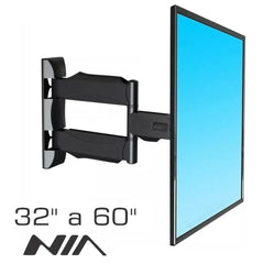 Soporte móvil de pared para televisor de 32 a 60"