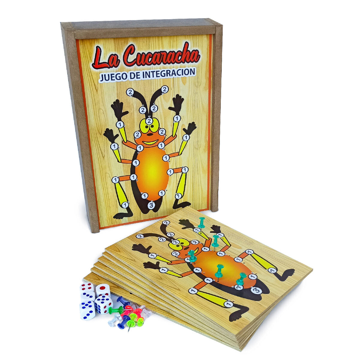 Juego de mesa para integración La cucaracha