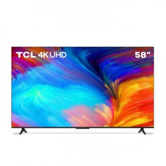 TV TCL 58" Pulgadas 147.32 cm 58P635 4K-UHD LED