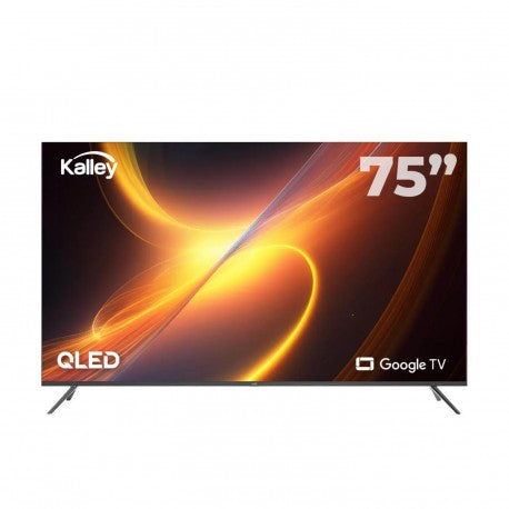 TV KALLEY 75" K-GTV75UHDQ Pulgadas 190 cm 4K-UHD QLED Smart TV Google