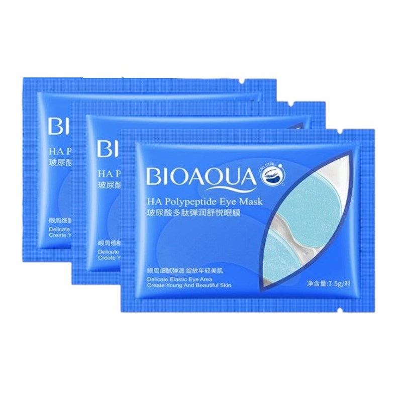 Combo x3 Parches para Ojos Bioaqua Ácido Hialurónico Hidratante