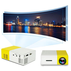 Video beam led proyector YG300 600 lúmenes portátil