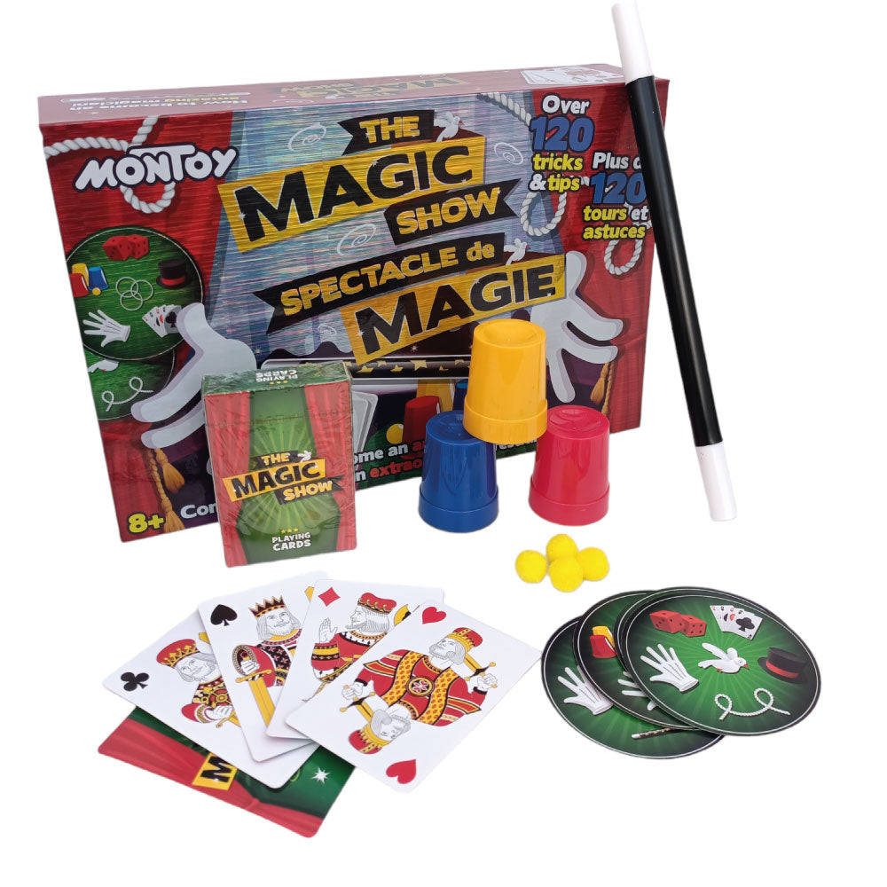 Kit de magia juego infantil completo 120 trucos