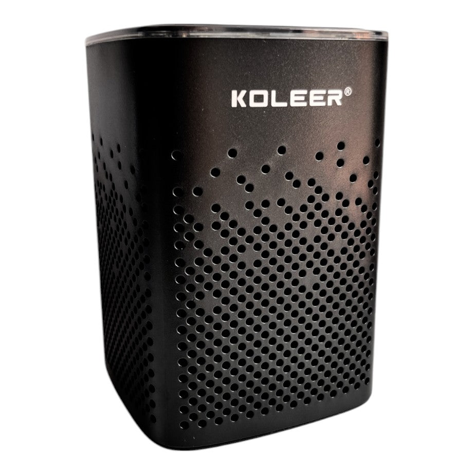 Parlante Bluetooth Koleer S818 Portátil 10W con Luces LED y Radio FM