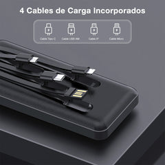 1Hora Power Bank 10000mAh GAR148 Negro