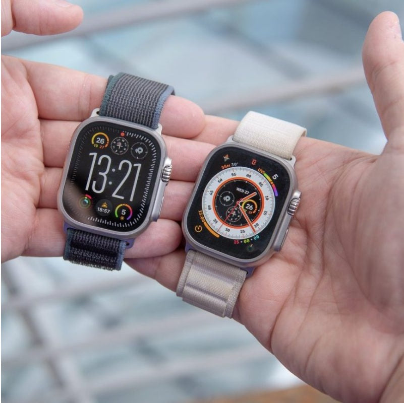 Set por 2 smartwatch ultra i60 + 6 pulsos + 1 audífonos set combo 12 en 1