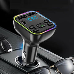 Transmisor de música y llamadas USB para carro bluetooth G38