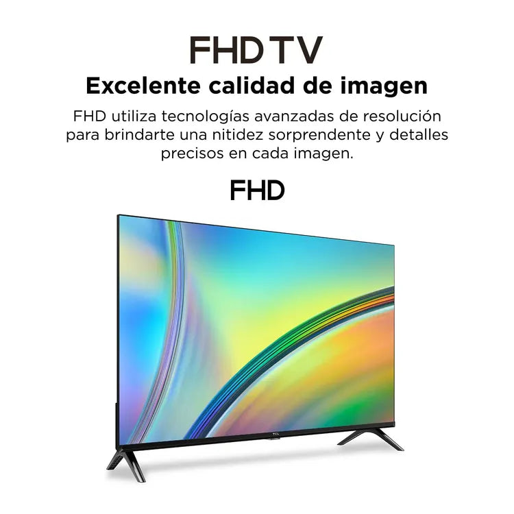 TELEVISOR TCL 43" Pulgadas 109 cm 43S5400A FHD LED Smart TV Android