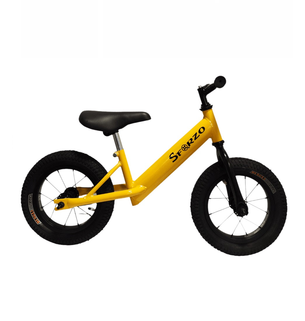 Bicicleta Rin 12 - Impulso/balance/sin Pedales Bmx Sforzo Color Amarillo