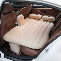 Colchón Inflable con inflador y 2 almohadas para carro multifuncional