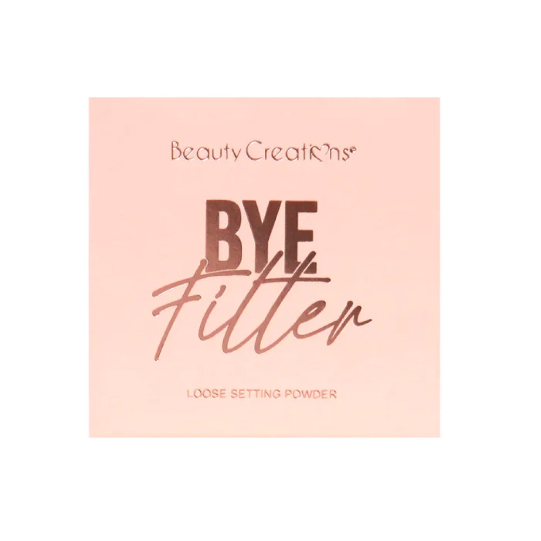 Polvo Suelto Beauty Creations Bye Bye Filter - Translucent