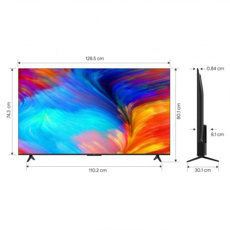 TV TCL 58" Pulgadas 147.32 cm 58P635 4K-UHD LED