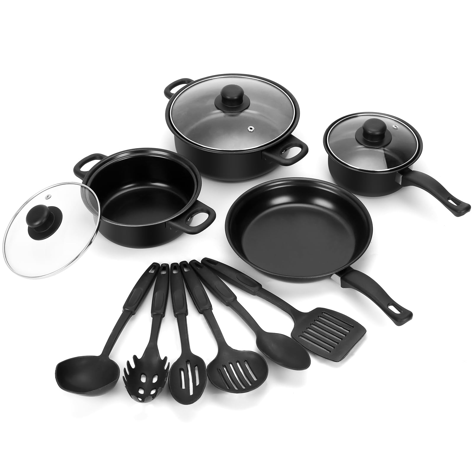 Set de utensilios batería completa 13 piezas para cocina