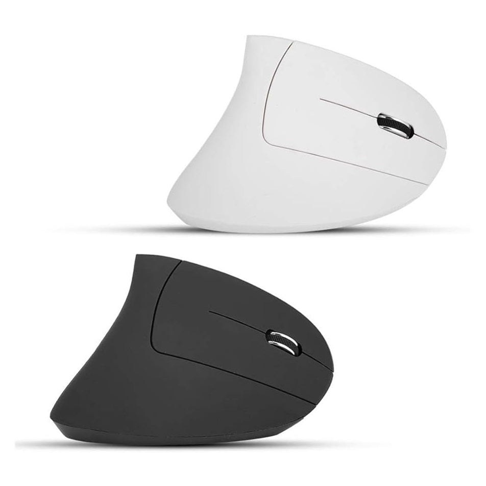 Mouse ergonómico vertical inalámbrico optico de pila