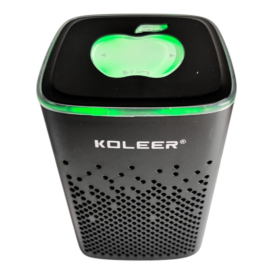Parlante Bluetooth Koleer S818 Portátil 10W con Luces LED y Radio FM
