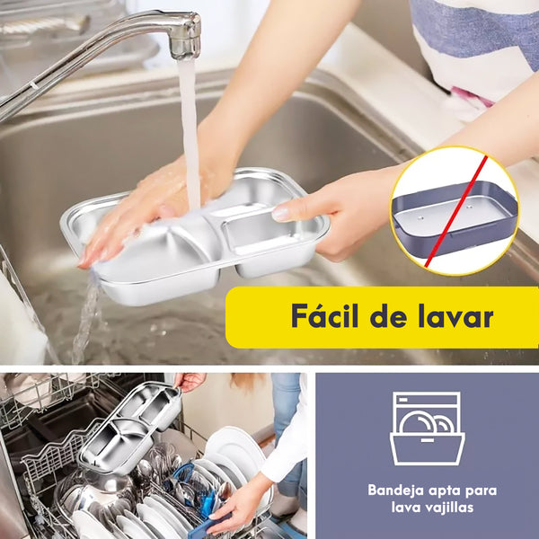 Lonchera Eléctrica Para Carro Y Oficina Porta Comida 110V12V