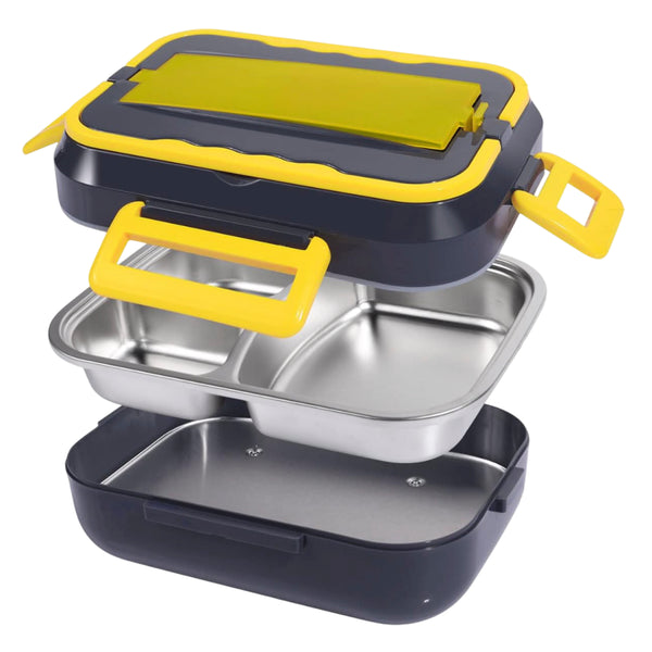 Lonchera Eléctrica Para Carro Y Oficina Porta Comida 110V12V