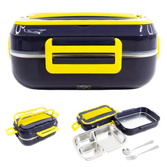Lonchera Eléctrica Para Carro Y Oficina Porta Comida 110V12V