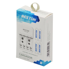 Kit de pilas y cargador 4 AA 2700mAh Beston