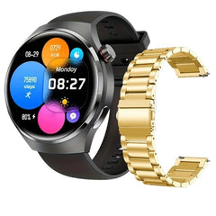 Reloj Smart Watch táctil redondo doble manilla K700 llamadas y deporte