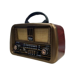 Radio con USB FM bluetooth recargable vintage retro FX172