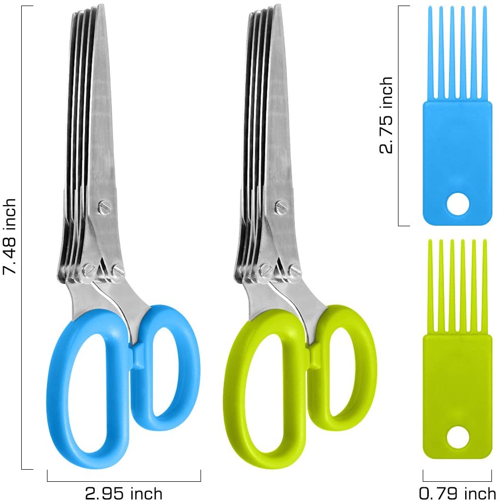 Tijeras multiples de cocina para verduras y frutas