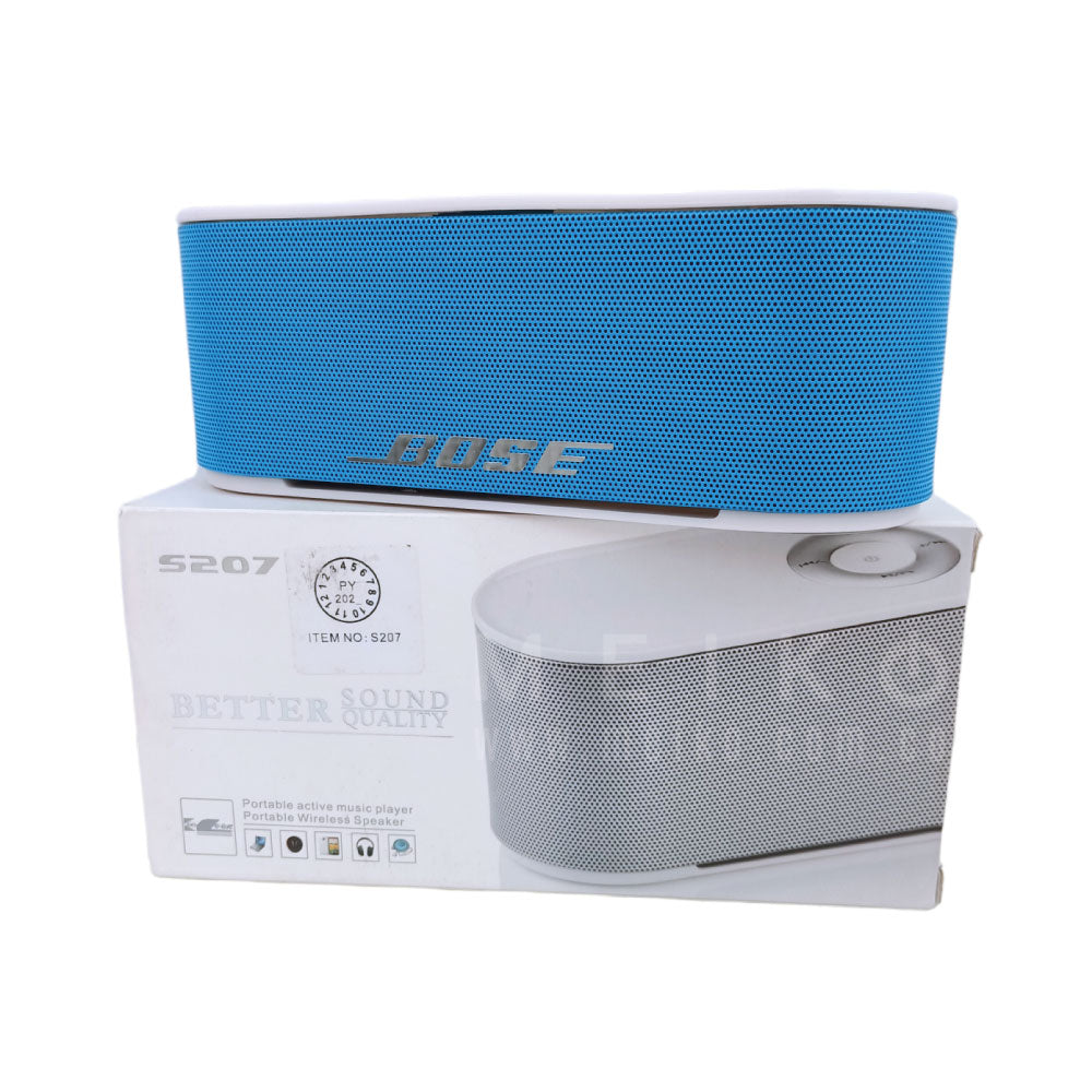 Bafle bluetooth S207 Bose mini recargable con USB