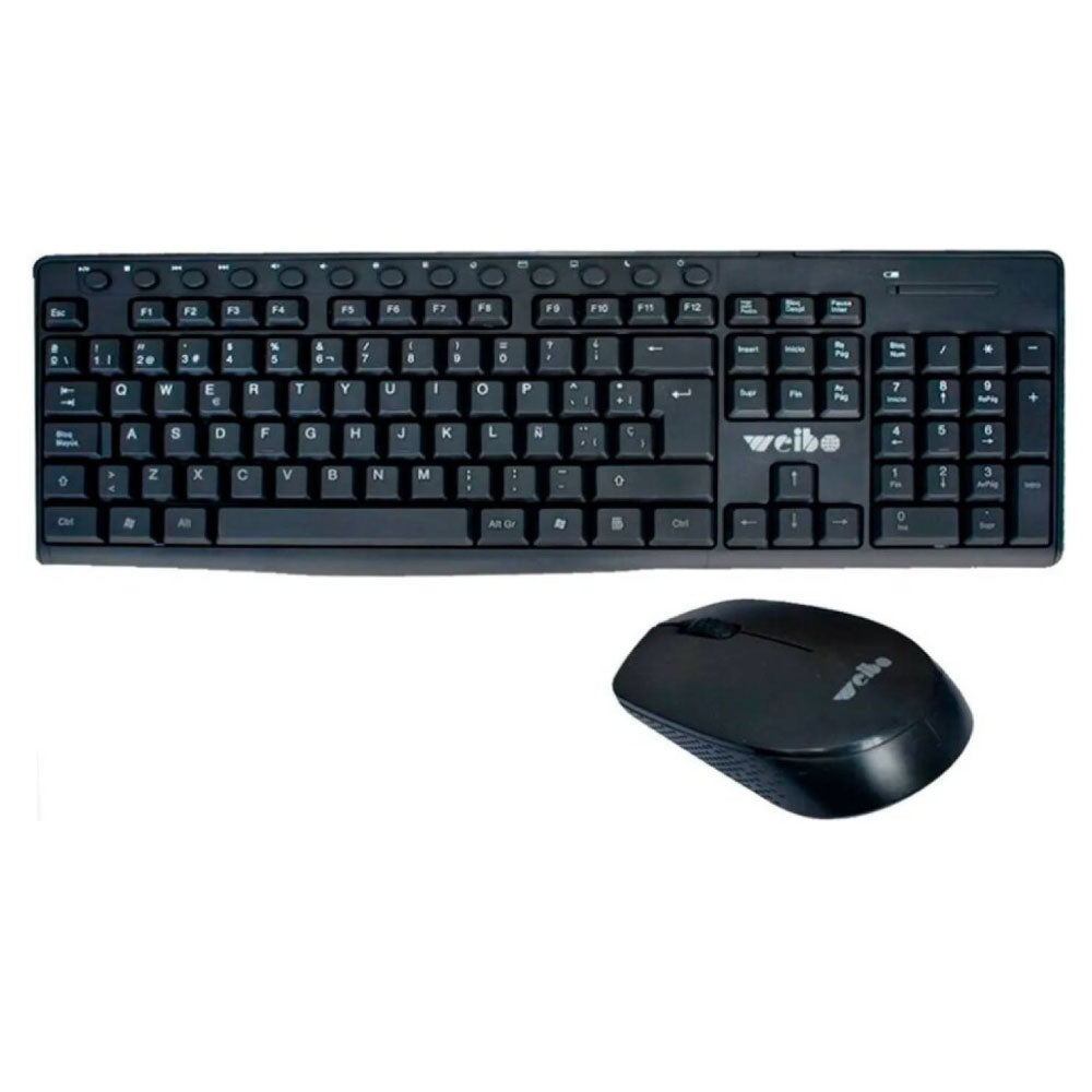 Combo teclado y mouse numérico inalámbrico Weibo