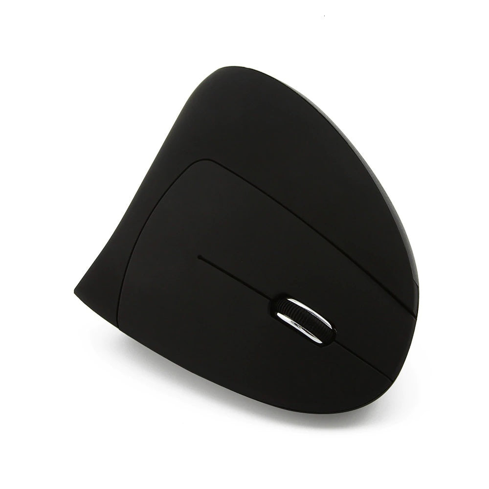 Mouse ergonómico vertical inalámbrico optico de pila