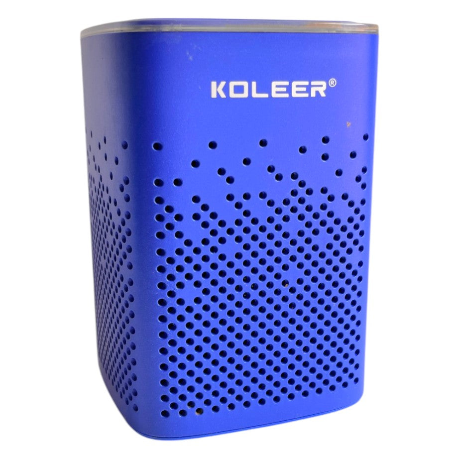 Parlante Bluetooth Koleer S818 Portátil 10W con Luces LED y Radio FM