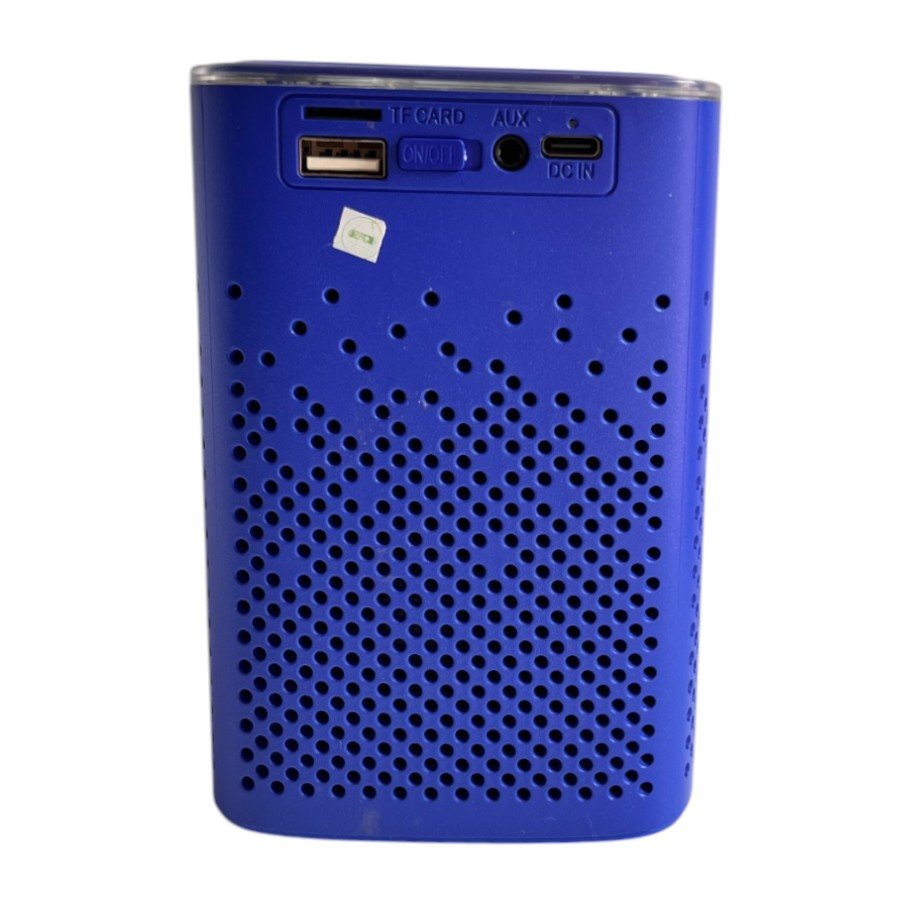 Parlante Bluetooth Koleer S818 Portátil 10W con Luces LED y Radio FM