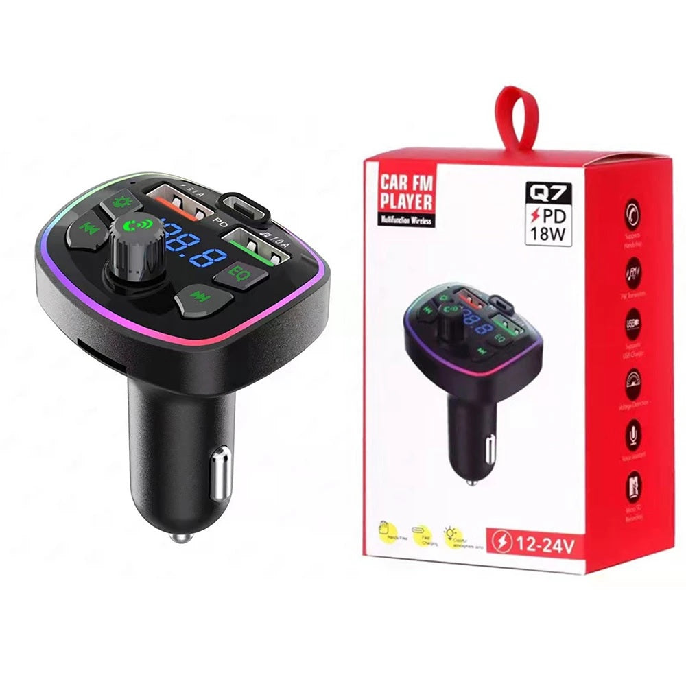 Receptor usb bluetoooth para musica y llamadas carro Q7