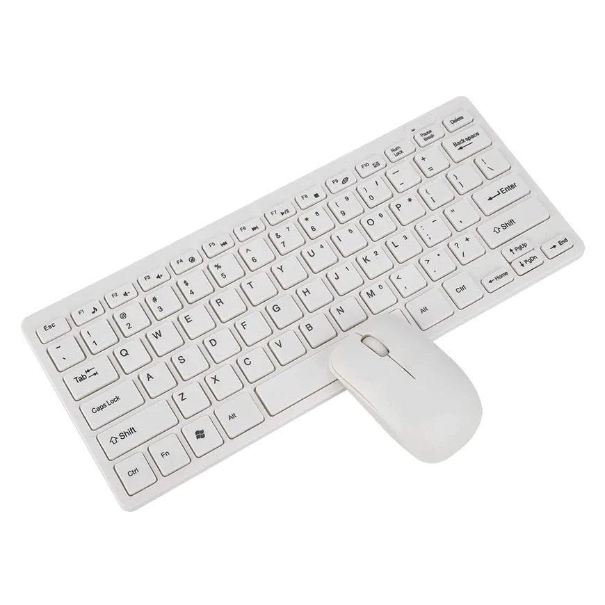 Teclado y mouse inalámbrico pequeño portátil k-03 – Foncrea